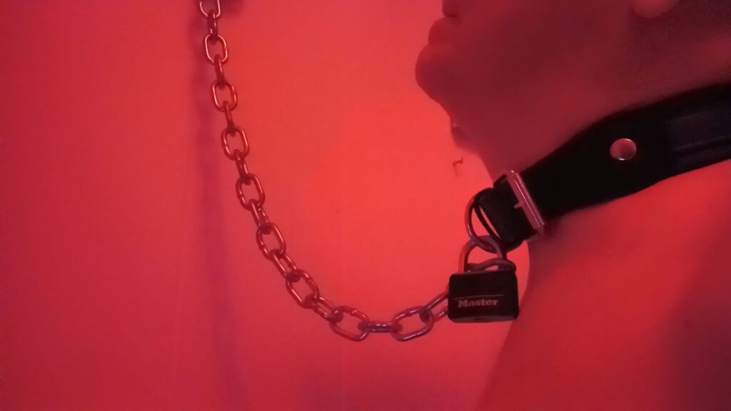 chained